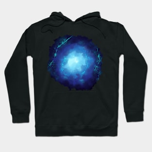 Cloud Tunnel watercolor painting Hoodie